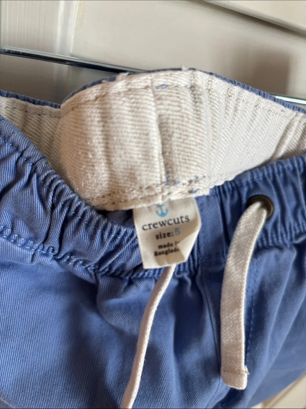 Crewcuts Light Beige Cotton Chino Shorts